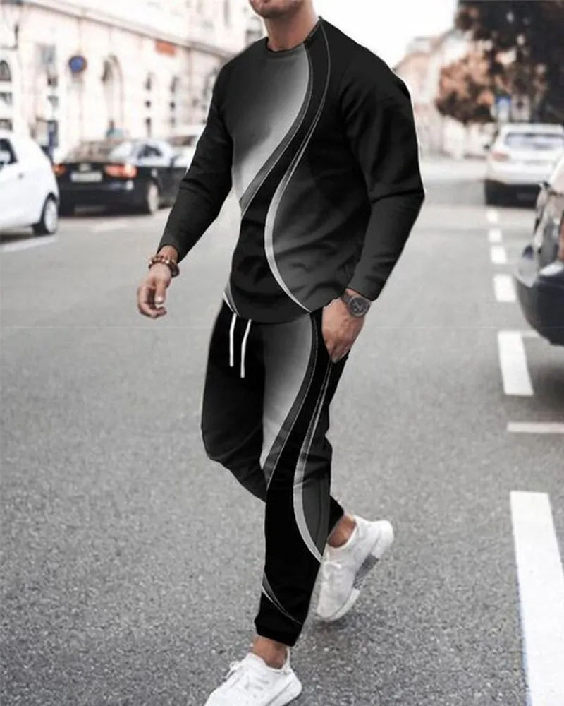 The Spatafore Printed Track Suit