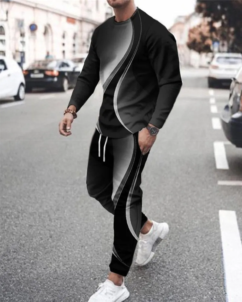 The Spatafore Printed Track Suit