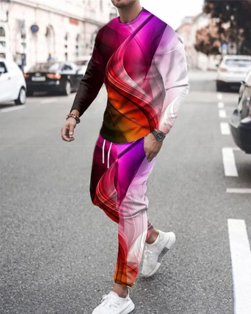 The Spatafore Printed Track Suit