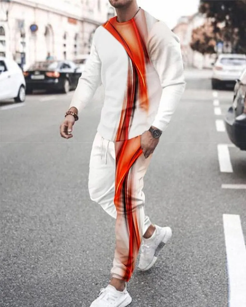 The Spatafore Printed Track Suit