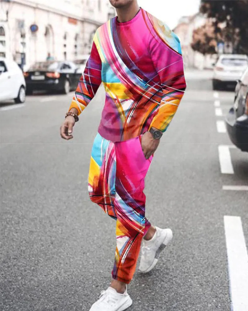 The Spatafore Printed Track Suit
