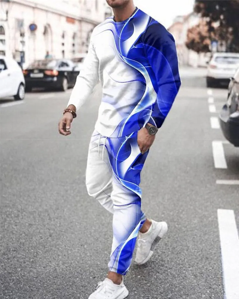 The Spatafore Printed Track Suit