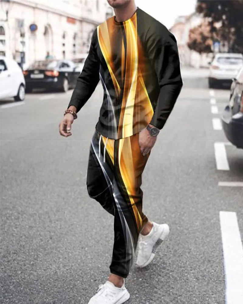 The Spatafore Printed Track Suit