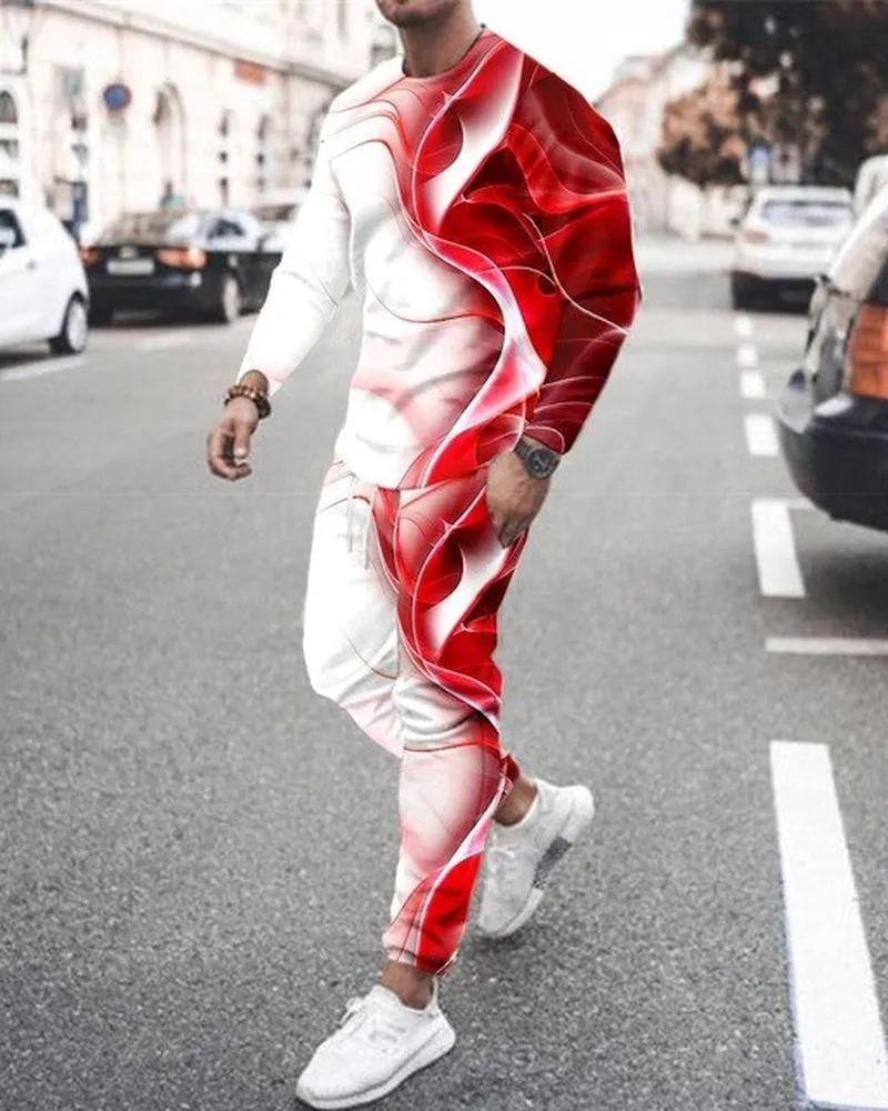 The Spatafore Printed Track Suit