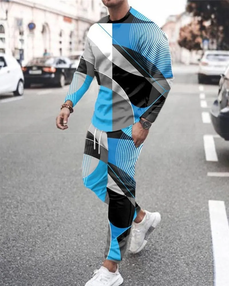 The Spatafore Printed Track Suit