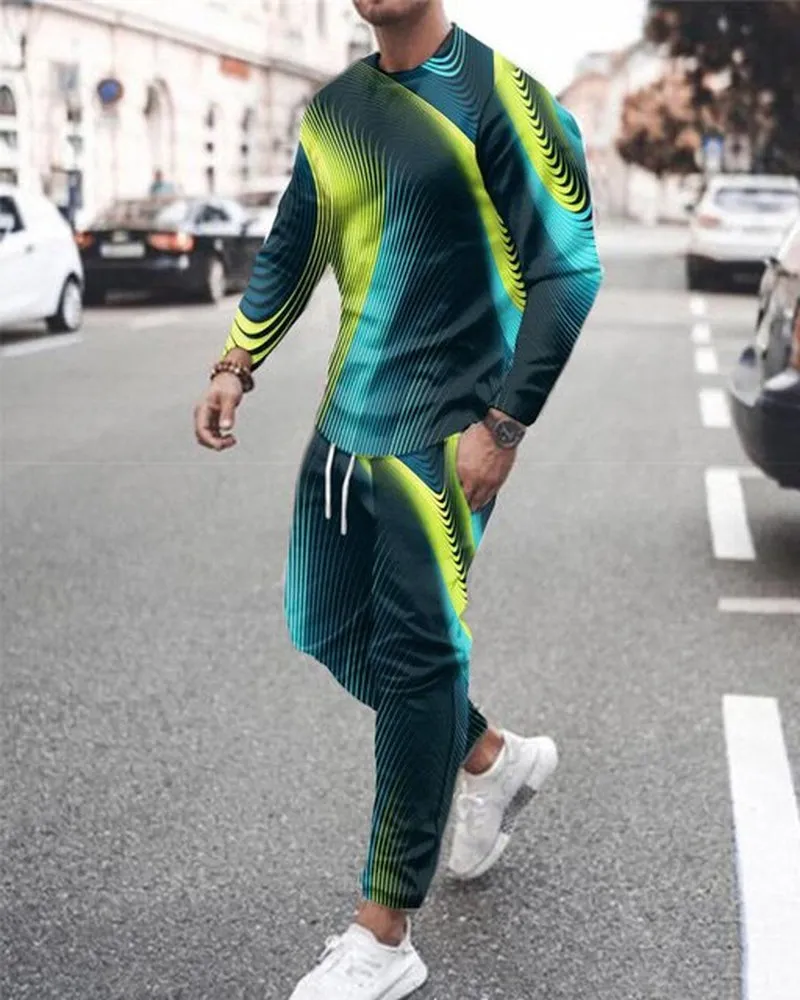 The Spatafore Printed Track Suit
