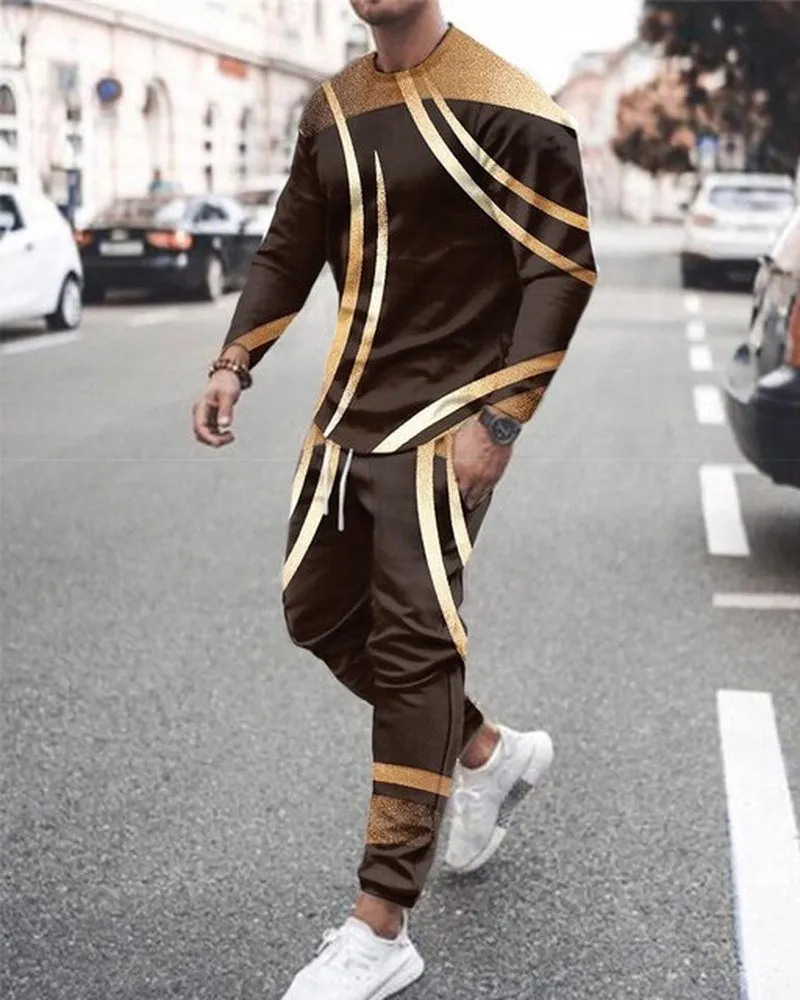 The Spatafore Printed Track Suit
