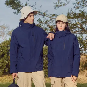 Three-in-One Detachable Waterproof Mountaineering Jackets