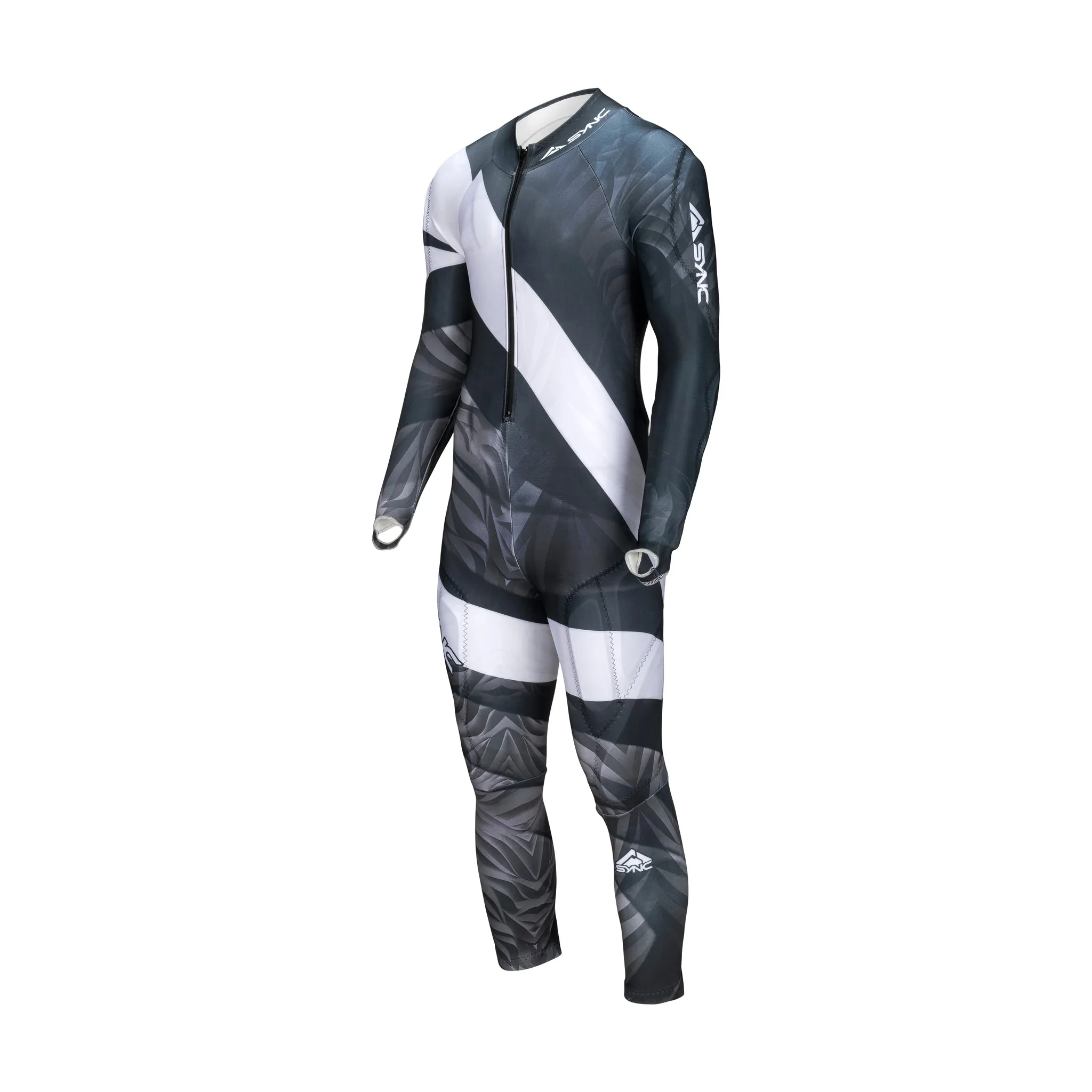 Tiger Adult Race Suit - Black