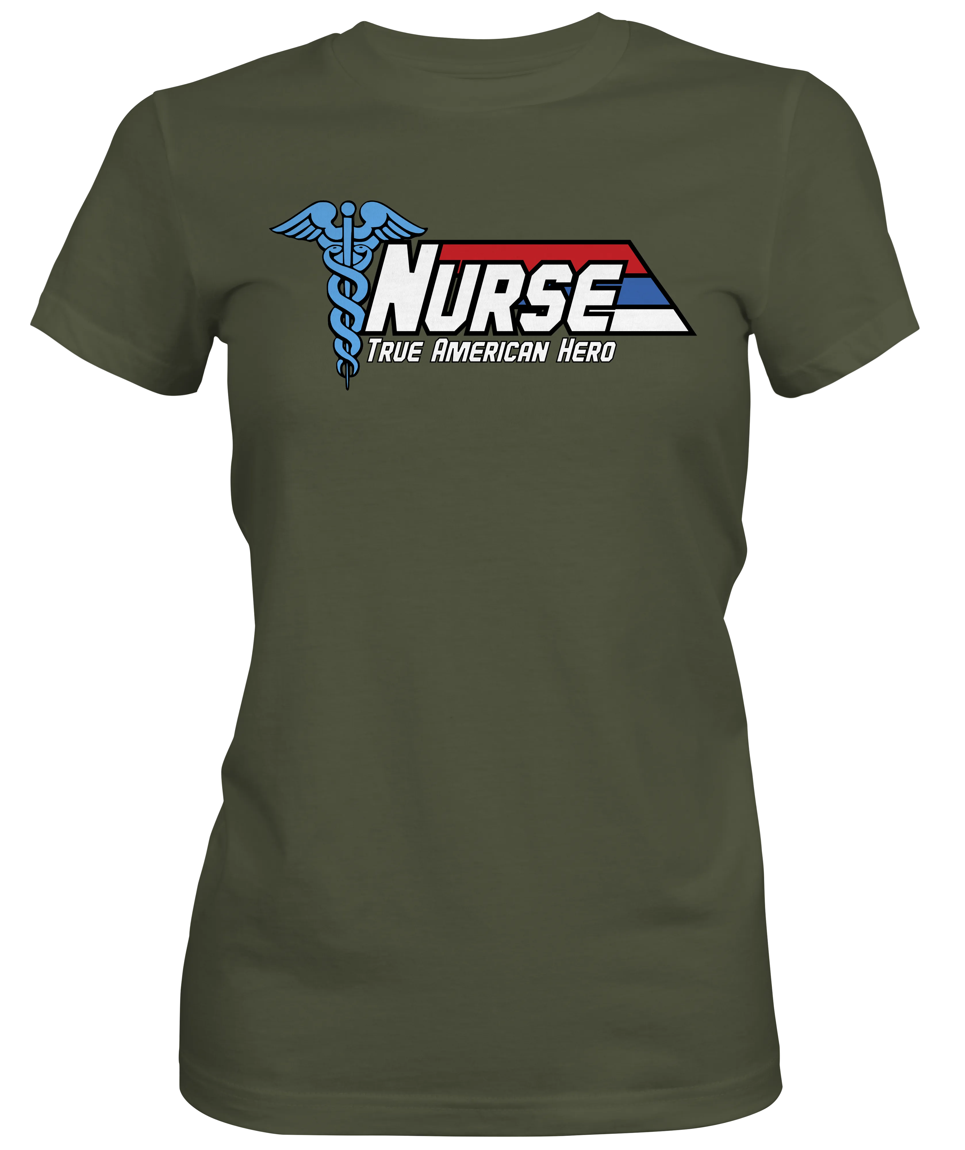 True American Hero Nurse Ladies T-shirts