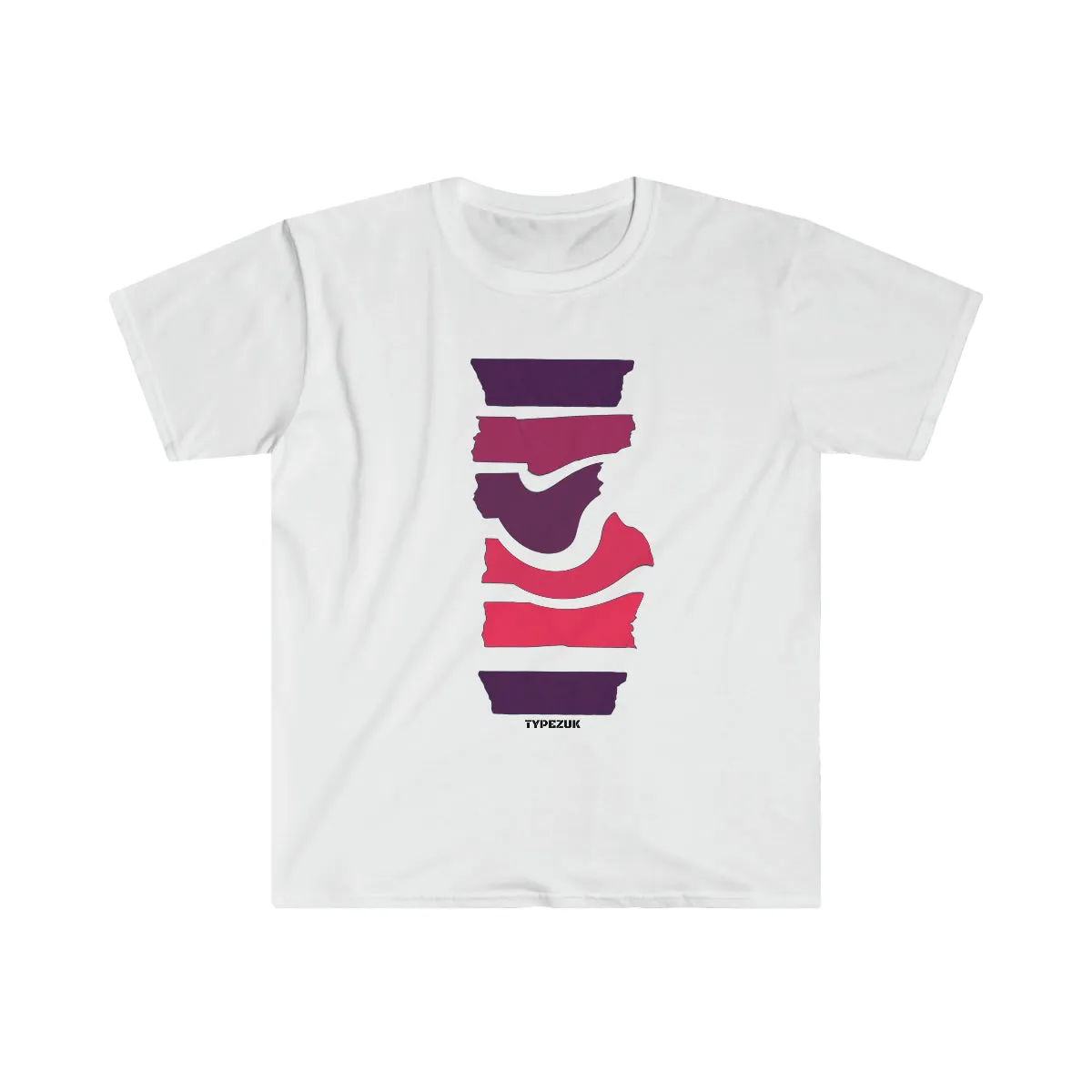 TYPEZUK 6 Stain Colour soft T-Shirt_pp