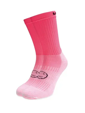 WACKY SOX CALF FLURO PINK