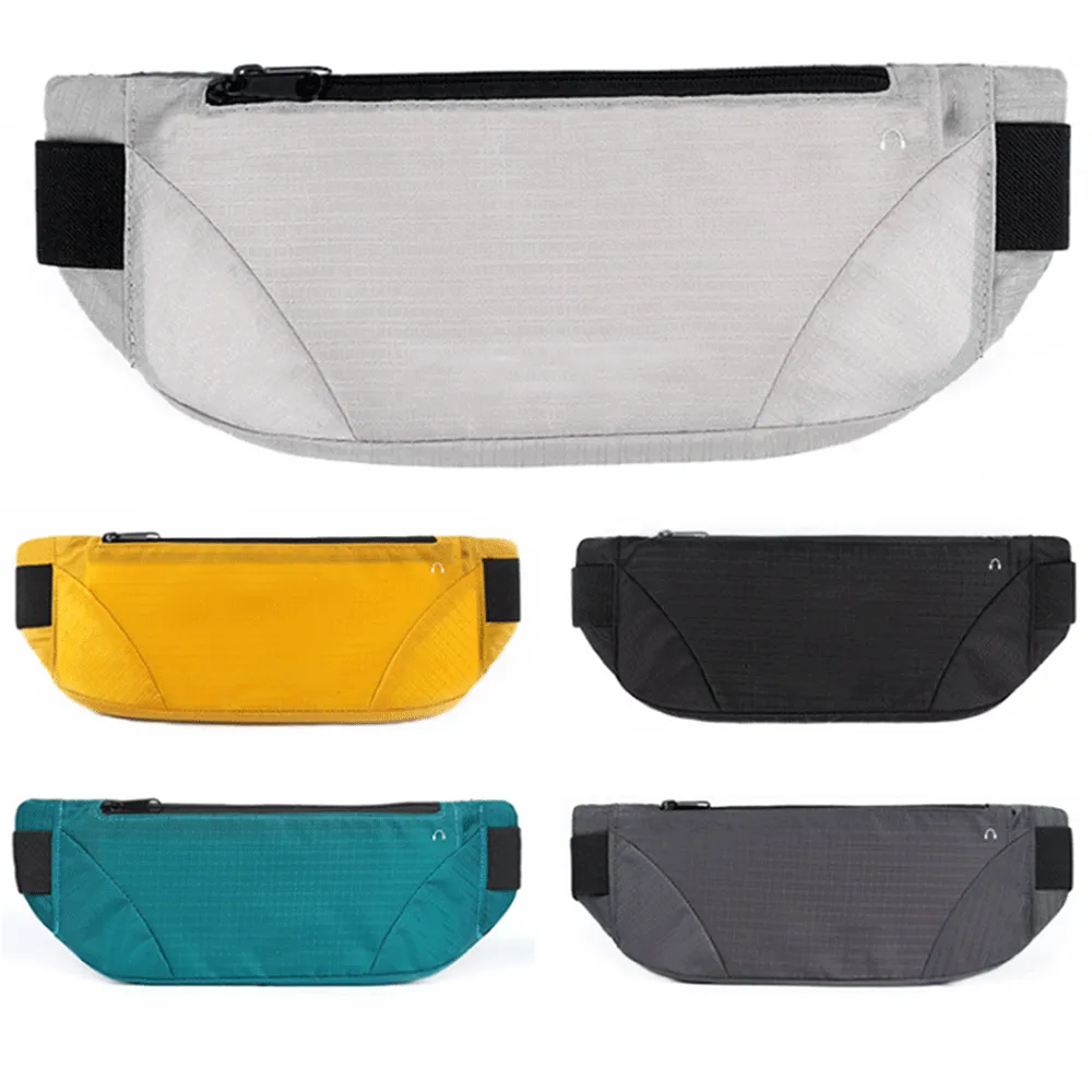 Water Resistant Slim Waist Pouch with Padded Cushion