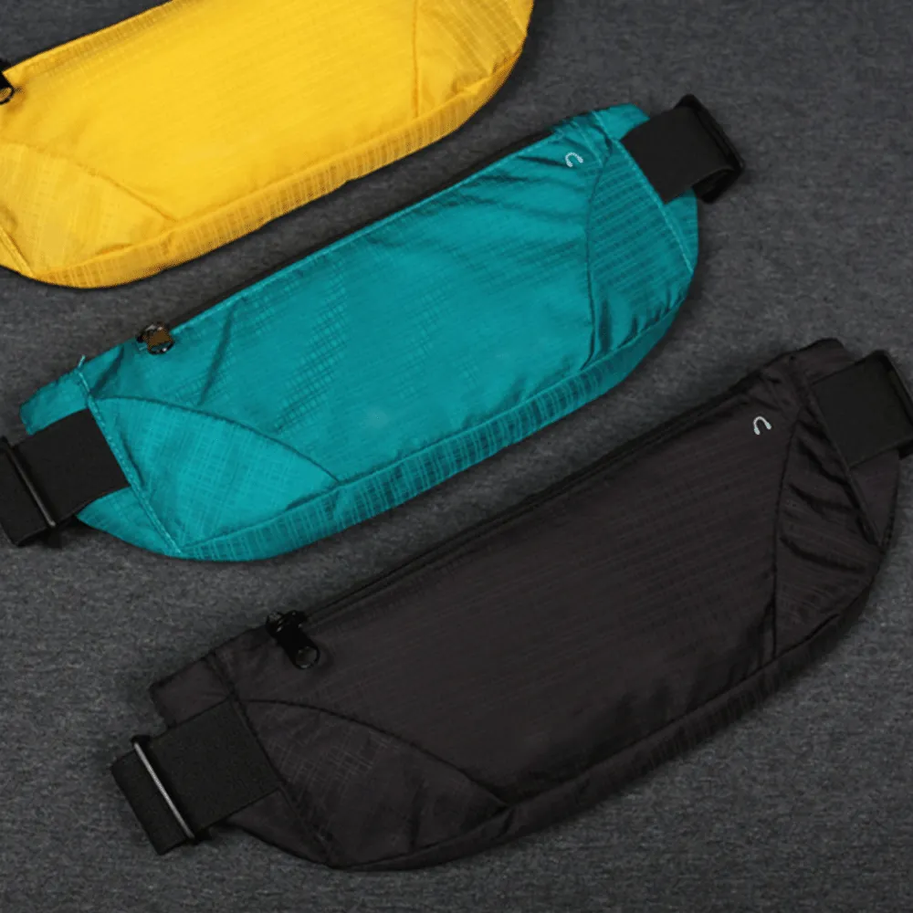 Water Resistant Slim Waist Pouch with Padded Cushion
