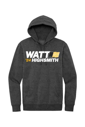 Watt Highsmith '24 - Fleece Hoodie