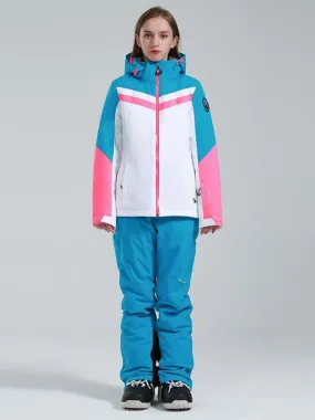 Women's Gsou Snow Cross Country Skiing To Paradise Waterproof Snow Suits