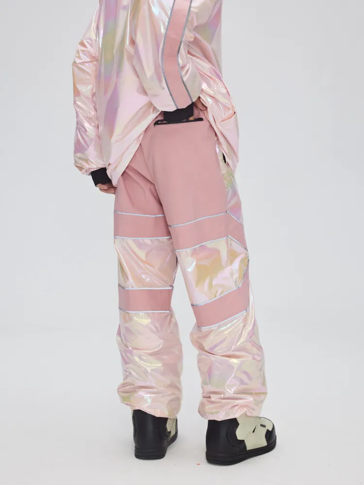 Yetisnow Gradient Pink Suit - Women's