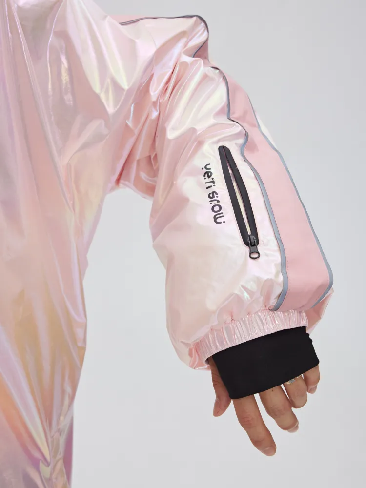 Yetisnow Gradient Pink Suit - Women's