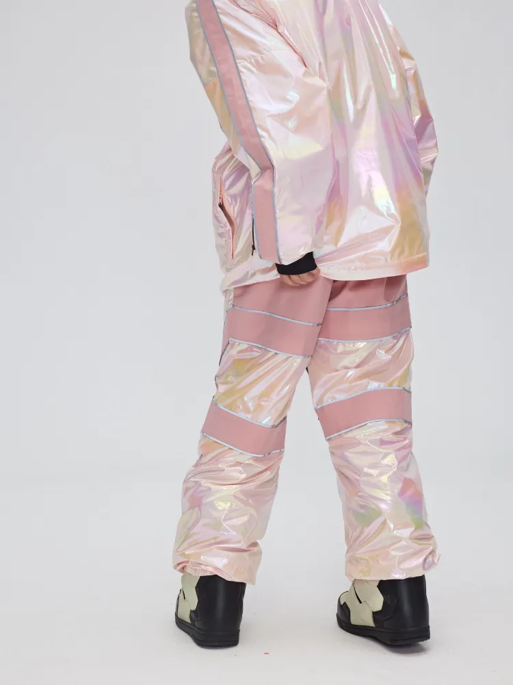 Yetisnow Gradient Pink Suit - Women's