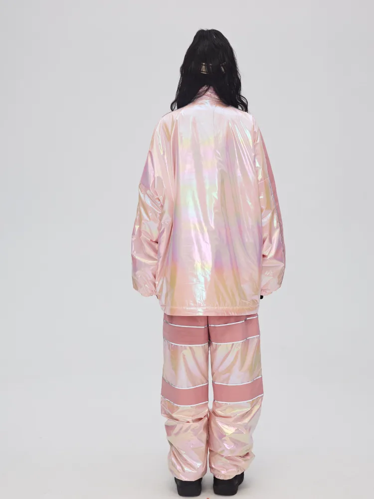 Yetisnow Gradient Pink Suit - Women's