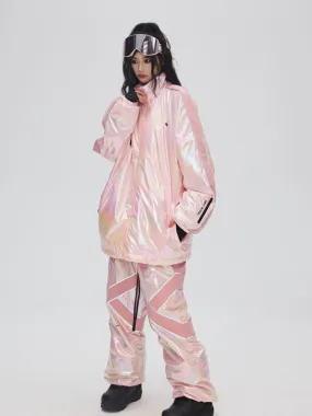 Yetisnow Gradient Pink Suit - Women's