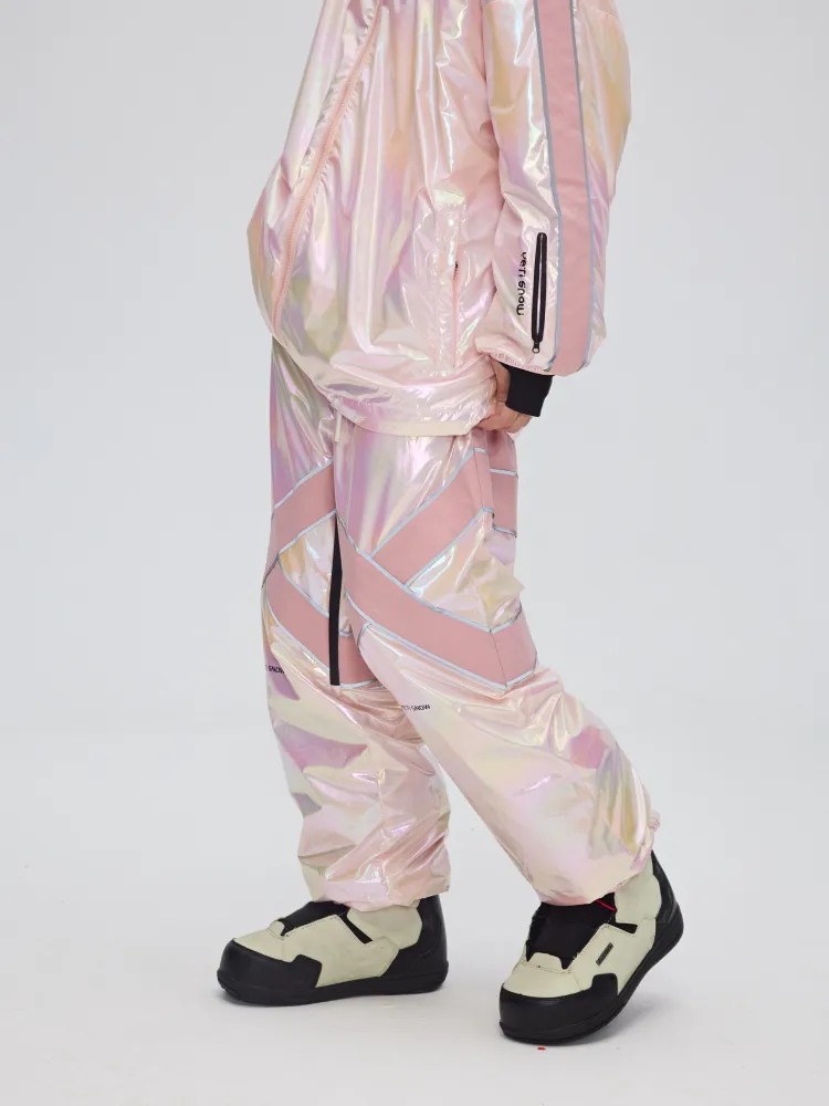 Yetisnow Gradient Pink Suit - Women's