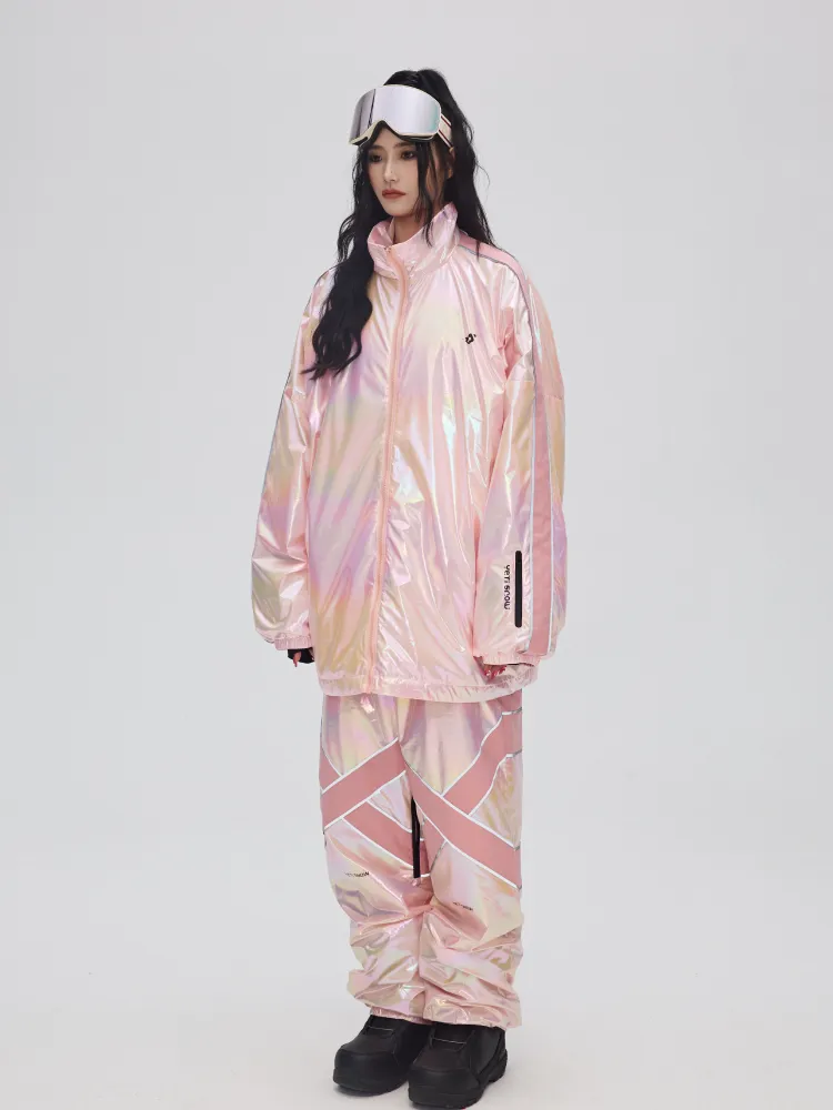 Yetisnow Gradient Pink Suit - Women's