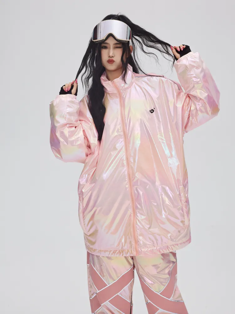 Yetisnow Gradient Pink Suit - Women's